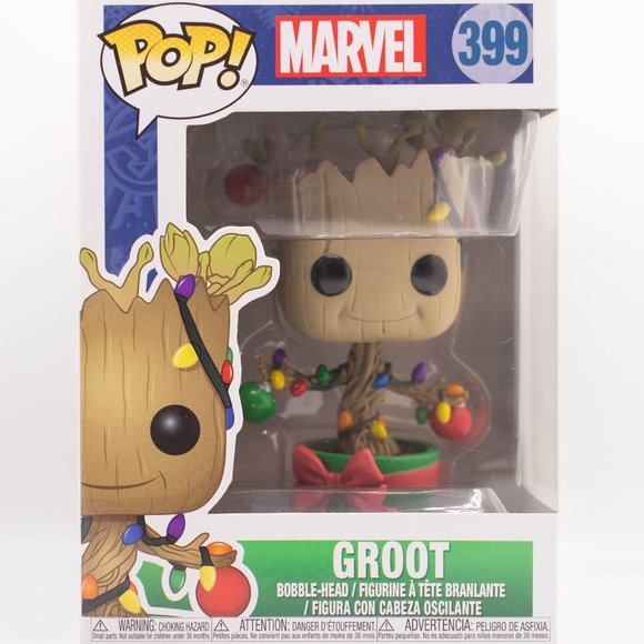 Funko Pop Marvel Groot With Lights #399 Funko Pop Marvel Groot With Lights #399